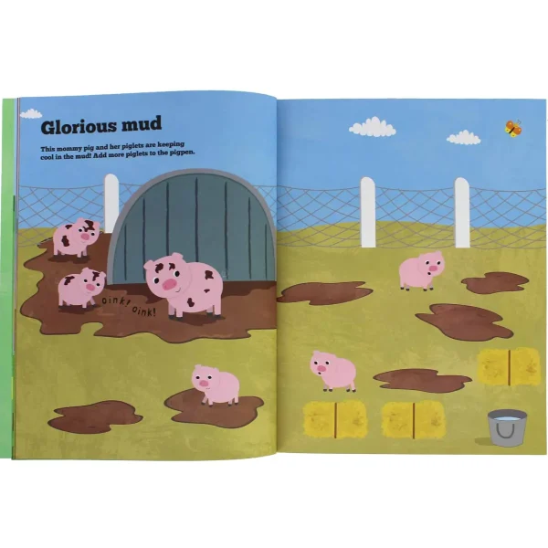 Outback Toys Books, Calendars & Dvds<2000 Stickers Busy Farm Activity Book
