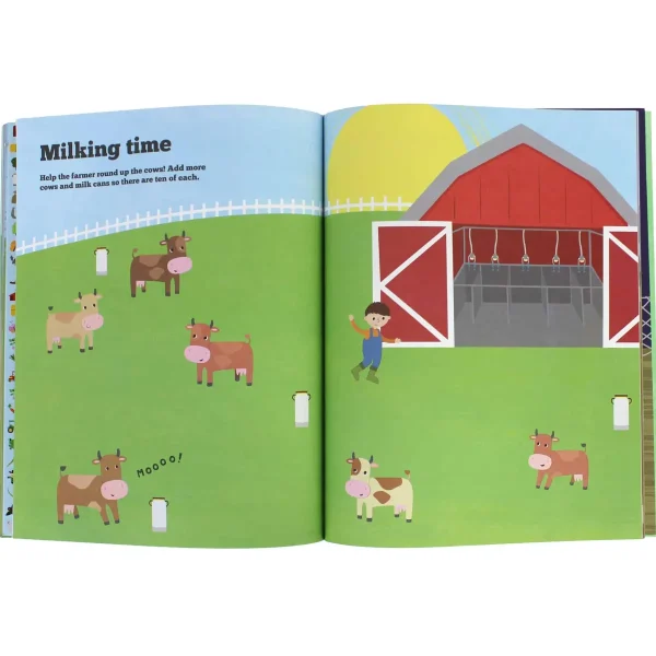 Outback Toys Books, Calendars & Dvds<2000 Stickers Busy Farm Activity Book