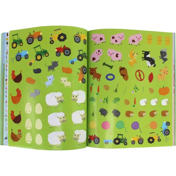 Outback Toys Books, Calendars & Dvds<2000 Stickers Busy Farm Activity Book