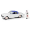 Manufacturer_Greenlight Collectibles Cars & Suvs<1/64 1954 Studebaker Commander Starliner with Wayne 505 Gas Pump, Hobby Shop Series 16