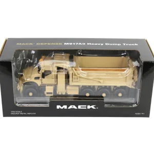 Manufacturer_First Gear, Inc. Dump Trucks<1/50 Tan Mack Defense M917A3 Heavy Dump Truck