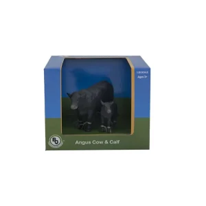 Manufacturer_Big Country Toys Big Country Toys<1/20th Angus Cow & Calf by Big Country Toys