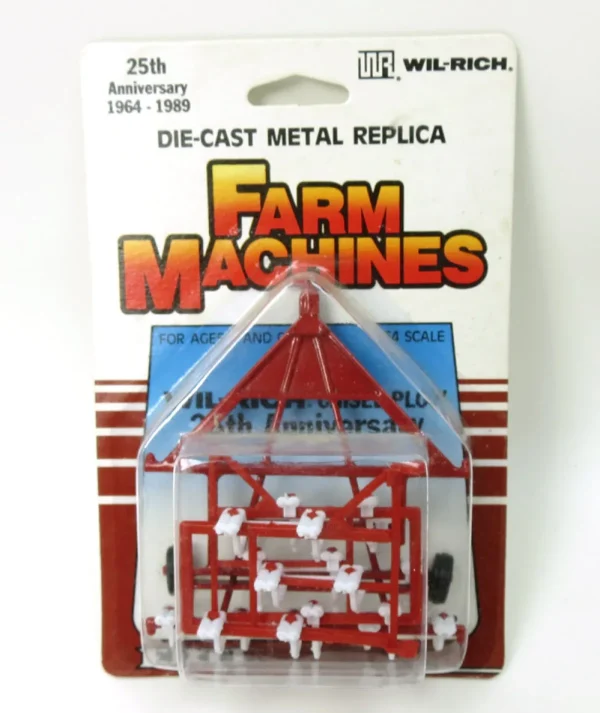 Manufacturer_ERTL Implements<1/64 25th Anniversary Edition Wil-Rich Chisel Plow, 1989