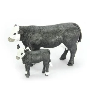 Manufacturer_Big Country Toys Big Country Toys<1/20th Black Baldy Cow and Calf by Big Country Toys
