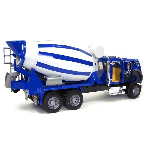 Outback Toys Tow & Straight Trucks<1/16th MACK Granite Cement Mixer & Hard Hat by Bruder