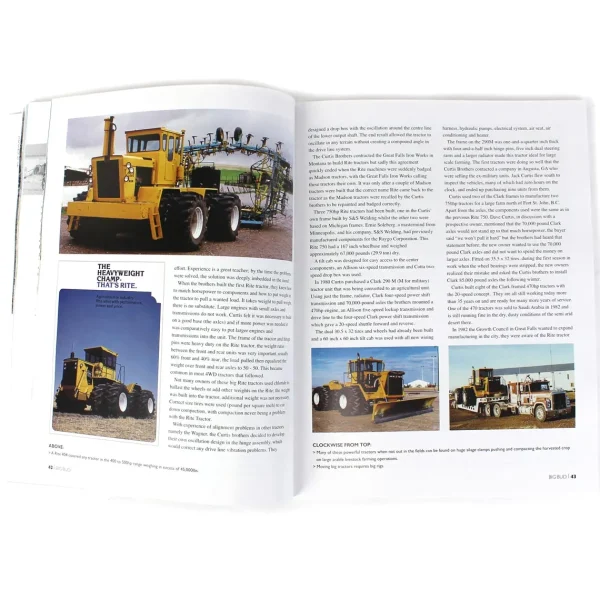 Outback Toys Books, Calendars & Dvds<The Big Bud Tractor Story 146 Page Book by Peter D. Simpson