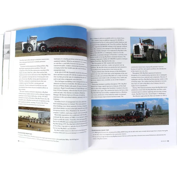 Outback Toys Books, Calendars & Dvds<The Big Bud Tractor Story 146 Page Book by Peter D. Simpson