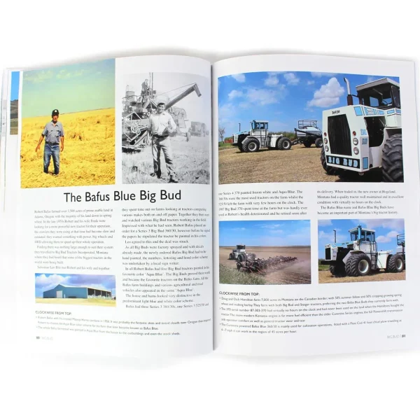 Outback Toys Books, Calendars & Dvds<The Big Bud Tractor Story 146 Page Book by Peter D. Simpson