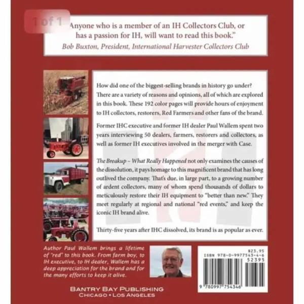 Outback Toys Books, Calendars & Dvds<The Breakup: What Really Happened International Harvester 192 Page Book by Paul Wallem