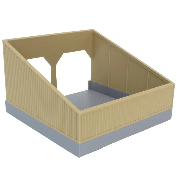 Outback Toys 3D Print & Small Accessories<1/64 The Double Bay 40ft x 40ft Cattle Shed, Tan & Red, 3D Printed