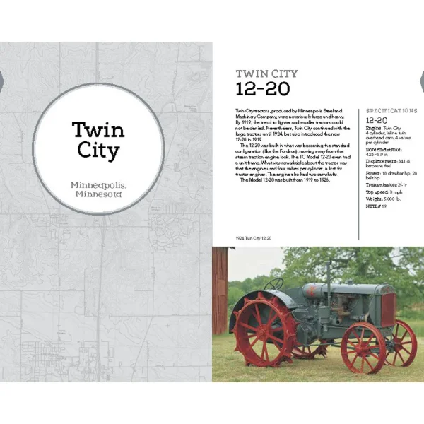 Outback Toys Books, Calendars & Dvds<The Field Guide to Classic Farm Tractors, Expanded Edition by Robert N. Pripps
