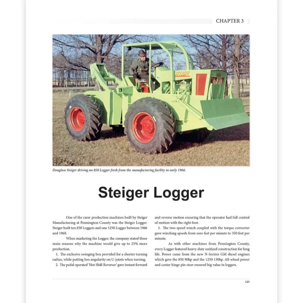 Outback Toys Books, Calendars & Dvds<The Green Steiger Tractor Story 206 Page Book by Peter D. Simpson