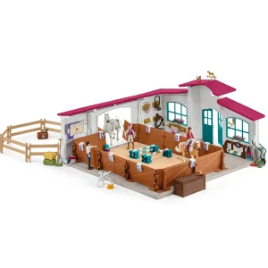 Manufacturer_Schleich Wooden Barns & Large Accessories | Play Animals & Accessories<The Peppertree Riding Arena by Schleich