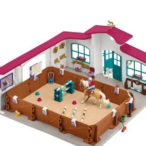Manufacturer_Schleich Wooden Barns & Large Accessories | Play Animals & Accessories<The Peppertree Riding Arena by Schleich