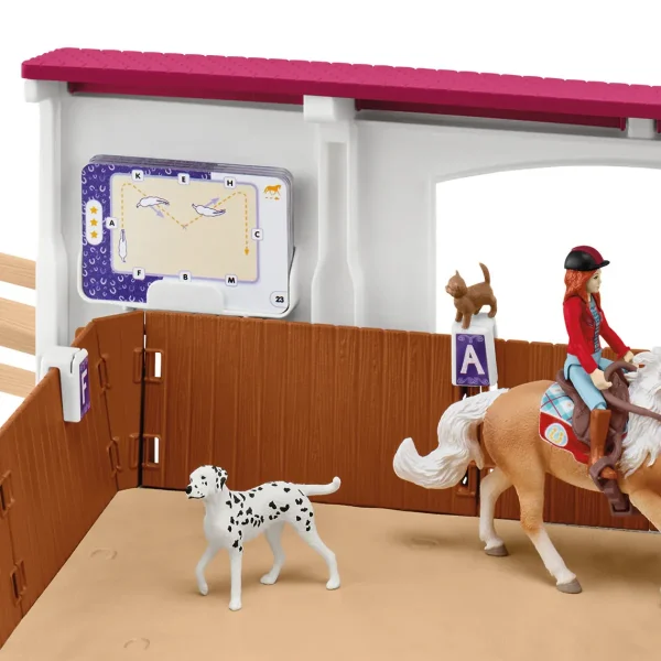 Manufacturer_Schleich Wooden Barns & Large Accessories | Play Animals & Accessories<The Peppertree Riding Arena by Schleich