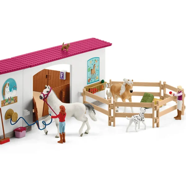 Manufacturer_Schleich Wooden Barns & Large Accessories | Play Animals & Accessories<The Peppertree Riding Arena by Schleich
