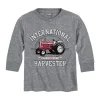 Outback Toys Ih Farmall<Toddler IH 1206 Classic Turbo Gray Long Sleeve T-shirt