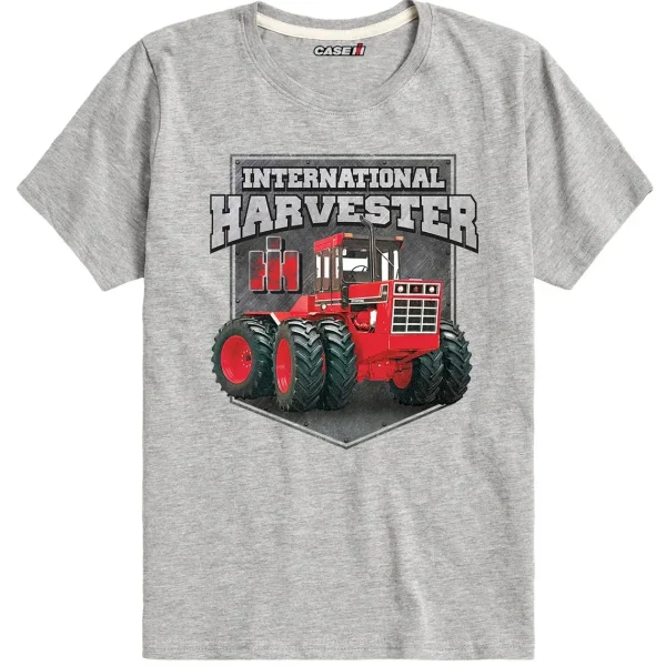 Outback Toys Ih Farmall<Toddler IH Metal Plate Badge 4WD Tractor Short Sleeve T-Shirt