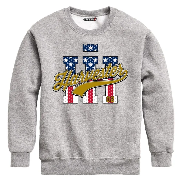 Outback Toys Ih Farmall<Toddler International Harvester Patriotic Crew Neck Fleece Sweatshirt