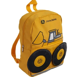 Outback Toys Backpacks & Bags<Toddler John Deere Bulldozer Construction Yellow Backpack
