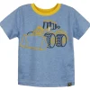Outback Toys John Deere<Toddler John Deere Construction Wheel Loader Blue Short Sleeve T-Shirt