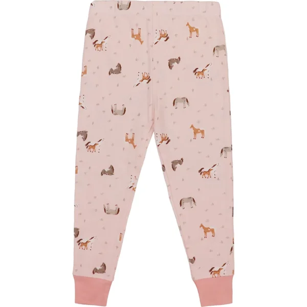Outback Toys John Deere<Toddler John Deere Horse Pasture Pink Long Sleeve Pajama Set