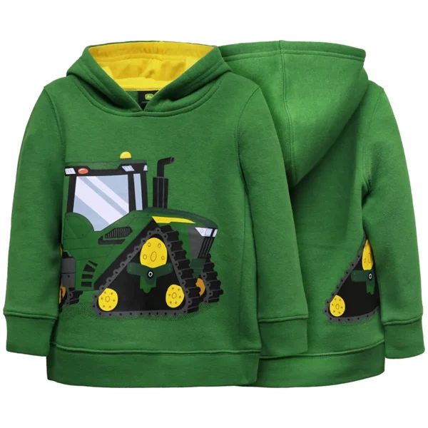 Outback Toys John Deere<Toddler John Deere RX Tractor Wrap Print Hooded Sweatshirt