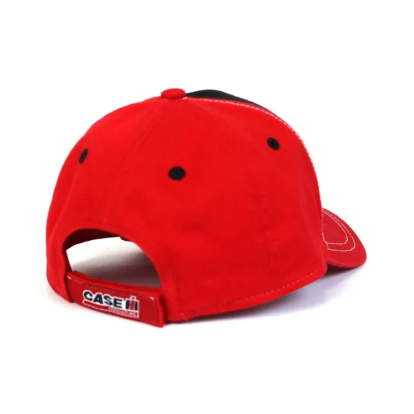 Outback Toys Ih Farmall<Toddler "IH is for Tractor" Red & Black Twill Cap