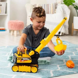 Manufacturer_Tonka Cranes<Tonka Steel Classics Crane with Wrecking Ball