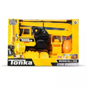 Manufacturer_Tonka Cranes<Tonka Steel Classics Crane with Wrecking Ball