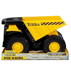 Manufacturer_Tonka Dump Trucks<Tonka Steel Classics Large Toughest Mighty Dump Truck