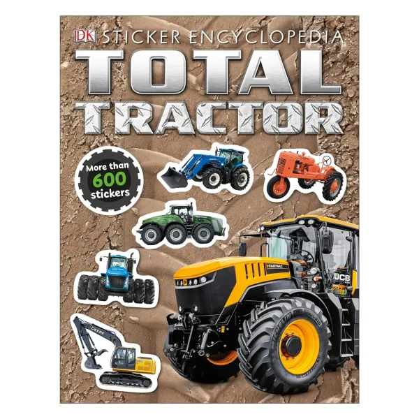 Outback Toys Books, Calendars & Dvds<Total Tractor Sticker Encyclopedia Paperback Book
