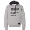 Outback Toys Ih Farmall<Tractor Guy IH Grey Hooded Sweatshirt