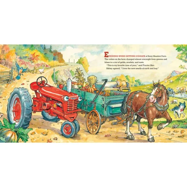 Outback Toys Books, Calendars & Dvds<Tractor Mac "Autumn Is Here" Hardcover Book by Billy Steers