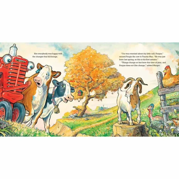 Outback Toys Books, Calendars & Dvds<Tractor Mac "Autumn Is Here" Hardcover Book by Billy Steers