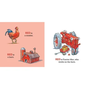 Outback Toys Books, Calendars & Dvds<Tractor Mac "Colors on the Farm" Board Book