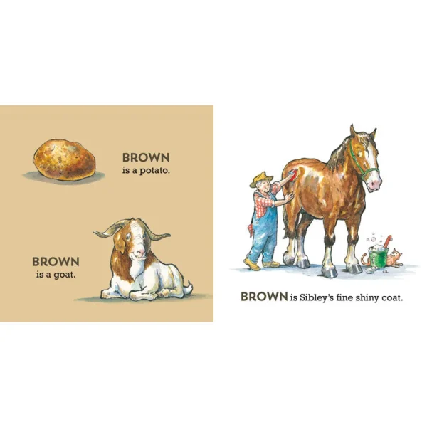 Outback Toys Books, Calendars & Dvds<Tractor Mac "Colors on the Farm" Board Book