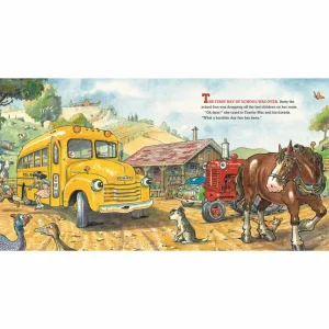 Outback Toys Books, Calendars & Dvds<Tractor Mac "School Day" Jacketed Hardcover Book by Billy Steers