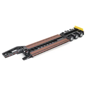 Manufacturer_Diecast Masters Lowboys & Flatbeds<1/50 Trail King TK120 HDG Lowboy Trailer (Black Outrigger Version)