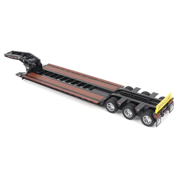 Manufacturer_Diecast Masters Lowboys & Flatbeds<1/50 Trail King TK120 HDG Lowboy Trailer (Black Outrigger Version)