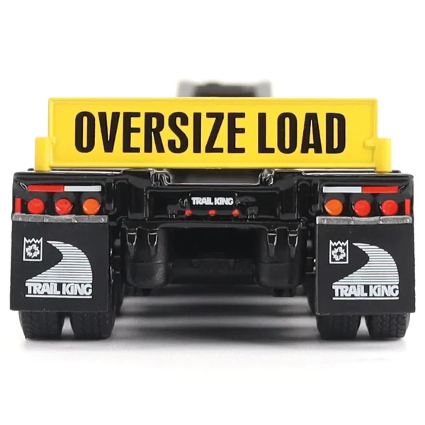 Manufacturer_Diecast Masters Lowboys & Flatbeds<1/50 Trail King TK120 HDG Lowboy Trailer (Black Outrigger Version)