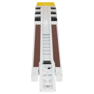 Manufacturer_Diecast Masters Lowboys & Flatbeds<1/50 Trail King TK120 HDG Lowboy Trailer (White Regular Version)