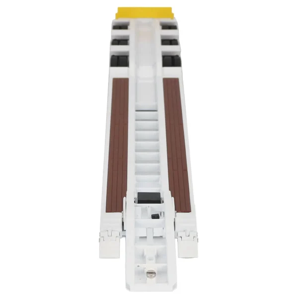Manufacturer_Diecast Masters Lowboys & Flatbeds<1/50 Trail King TK120 HDG Lowboy Trailer (White Regular Version)