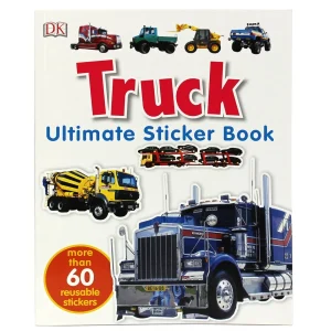Outback Toys Books, Calendars & Dvds<Ultimate Truck Sticker Book with 60 Reusable Stickers