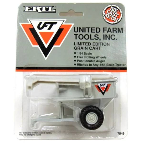 Manufacturer_ERTL Implements<1/64 United Farm Tools Diecast Grain Cart by ERTL
