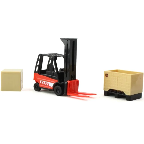 Outback Toys Box Trucks & Trailers<UPS Mack Truck & Trailer with Forklift & Accessories