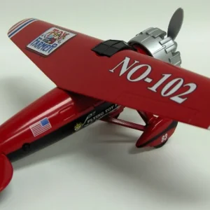 Manufacturer_SpecCast Airplanes & Banks<1932 Vega Model 5 NO-102 Airplane Coin Bank, Toy Farmer Limited Edition