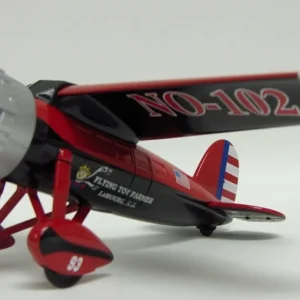 Manufacturer_SpecCast Airplanes & Banks<1932 Vega Model 5 NO-102 Airplane Coin Bank, Toy Farmer Limited Edition