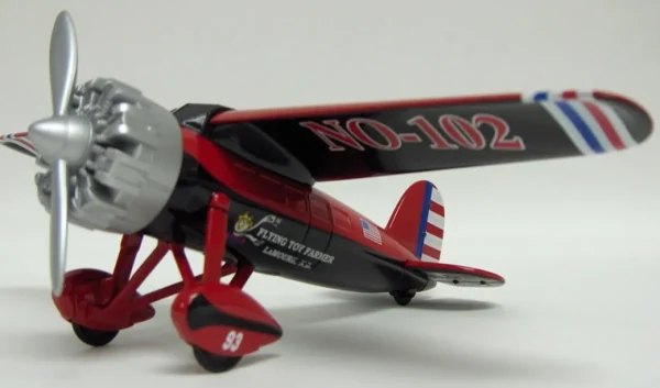 Manufacturer_SpecCast Airplanes & Banks<1932 Vega Model 5 NO-102 Airplane Coin Bank, Toy Farmer Limited Edition
