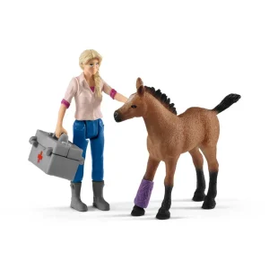Manufacturer_Schleich Play Animals & Accessories<Vet Visiting Mare and Foal by Schleich